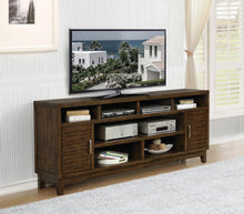 Asher - 2-Door Rectangular TV Console - Rustic Mindy