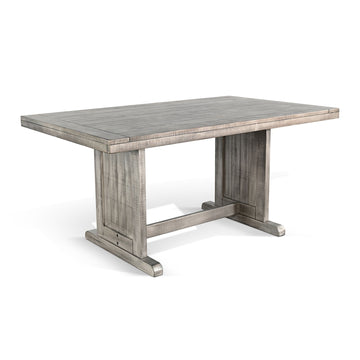 Alpine - Rectangular Wood Dining Table - Gray