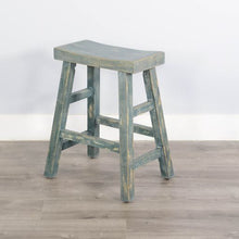 Marina - Stool With Wood Seat (Set of 2)