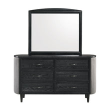 Skyline - Dresser & Mirror - Black / Gray