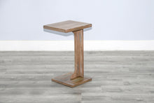 Arizona - Sofa Mate Table - Weathered Brown