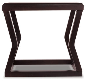 Kelton - Espresso - Rectangular End Table