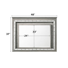 Antares - Mirror With LED - Light Gray Oak