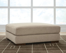 Linenhause - Oversized Accent Ottoman - Dune