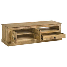 Zabel - 2-Door TV Console - Natural