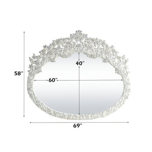 Vanaheim - Mirror - Antique White Finish - 58"