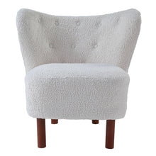Zusud - Accent Chair - White Teddy Sherpa