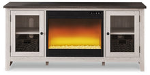 Dorrinson - TV Stand With Fireplace Insert