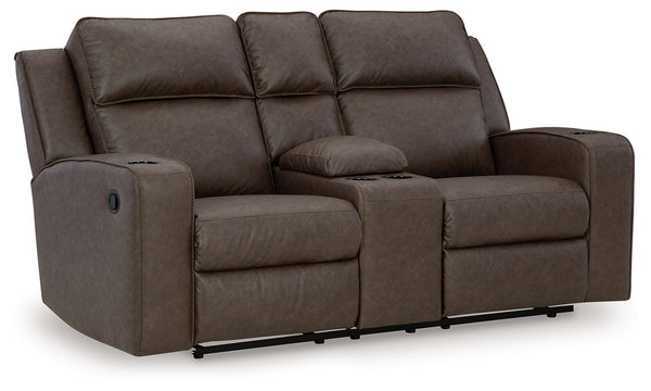 Lavenhorne Double Reclining Loveseat With Console