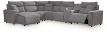 ModMax II - Salt And Pepper - Reclining Sectional