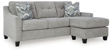 Keenelynn - Sofa Chaise - Nickel