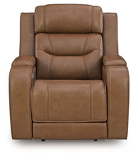 Knightington - 3 Pc. - Power Reclining Sofa, Loveseat And Recliner - Caramel