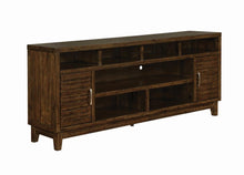 Asher - 2-Door Rectangular TV Console - Rustic Mindy