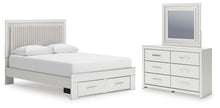 Zuraleus - Upholstered Panel Platform Storage Bedroom Set