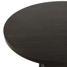 Plateau - 54" Round Dining Table - Top & Base - Dark Brown
