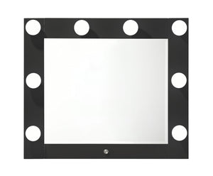 Luxo - Vanity Top With LED - Black