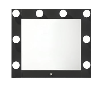 Luxo - Vanity Top With LED - Black