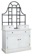 Greddinton - White - Baker's Rack