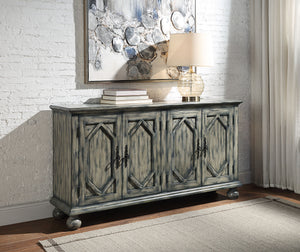 Pavan - Accent Table - Rustic Gray