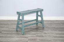 Marina - Bench With Wood Seat