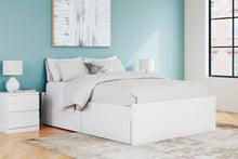 Onita - White - Queen Platform Bed With 2 Side Storage