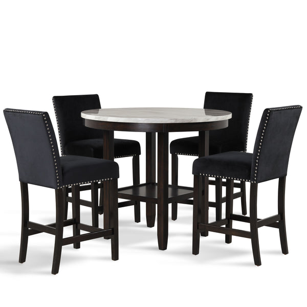 Celeste Round Counter Table Set