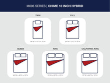 Chime 10 Inch Hybrid - Medium Hybrid Mattress