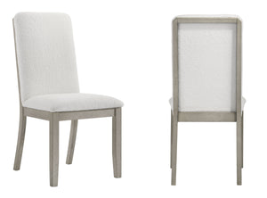 Torrie - Side Chair (Set of 2) - Pearl Silver