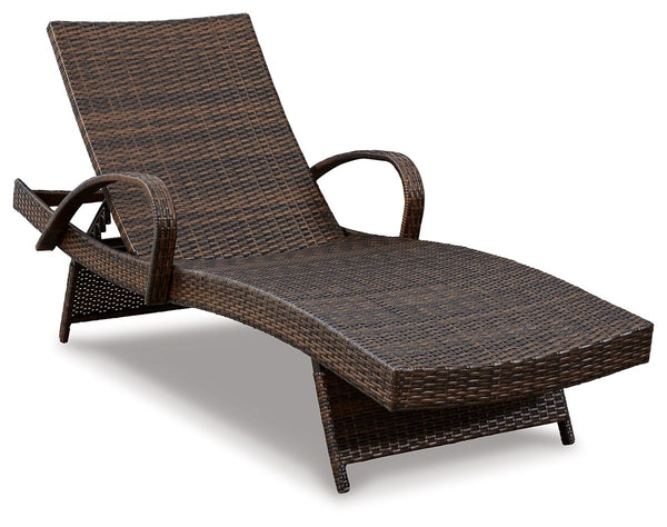 Kantana Chaise Lounge (Set of 2) Brown