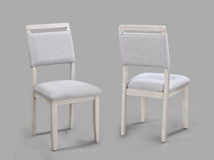 Blanche - 5 Piece Dining Room Set - Antique White