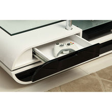 Evos 63" TV Console – Black / White