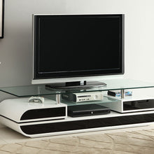 Evos 63" TV Console – Black / White