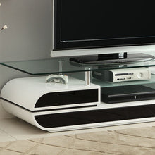 Evos 63" TV Console – Black / White
