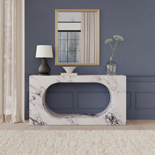 Fritzy - 59" Console Table - Engineered Stone