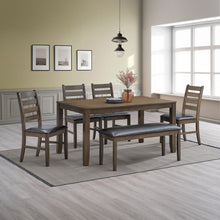 Damica - Bench - Brown / Walnut