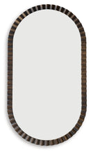 Clorington - Accent Mirror - Dark Brown