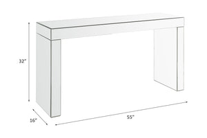 Dominic - Writing Desk - Mirrored