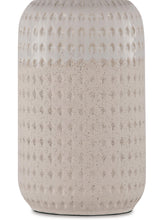 Capwich - Ceramic Table Lamp - Beige / White