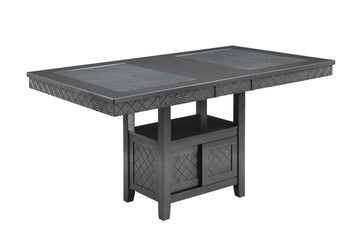 Bankston - Counter Height Dining Table - Zinc