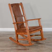Sedona - Rocker, Cushion Seat & Back - Rustic Oak