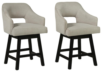 Tallenger - Upholstered Swivel Barstool (Set of 2)