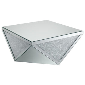 Amore - Mirrored Coffee Table Set
