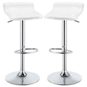 Bidwell - Upholstered Adjustable Bar Stool (Set of 2)