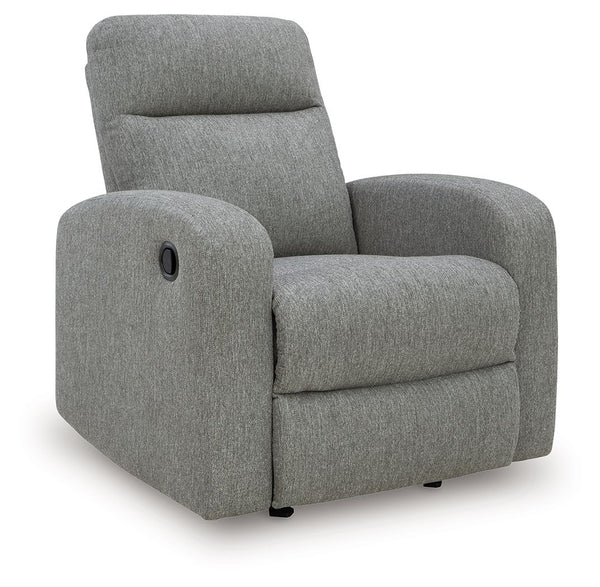 Gauntlet Rocker Recliner Sterling