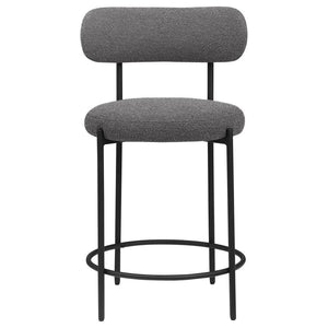 Viola - Boucle Upholstered Bar Stool (Set of 2)