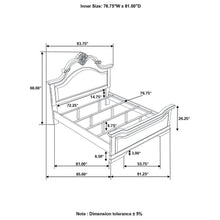 Cambridge - Wood Panel Bed