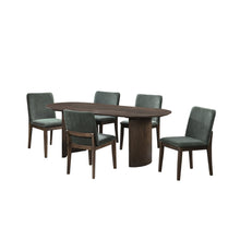 Kody - 79" Oval Fixed-Top Dining Table Set