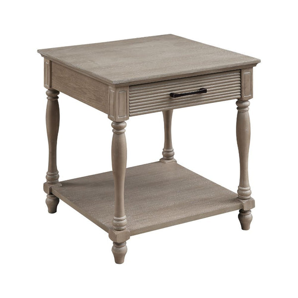 Ariolo End Table Weathered Oak