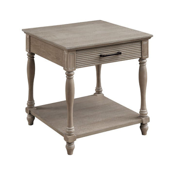 Ariolo - End Table - Weathered Oak
