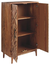 Gabinwell - Brown / Beige - Accent Cabinet